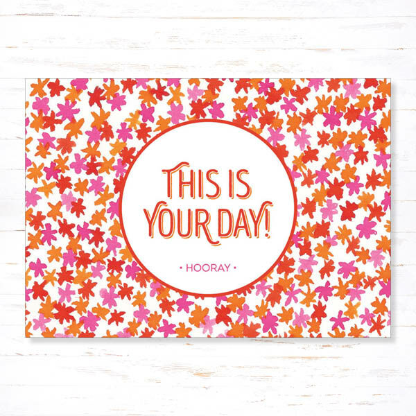 Withloov Postkaart Feest This is your day