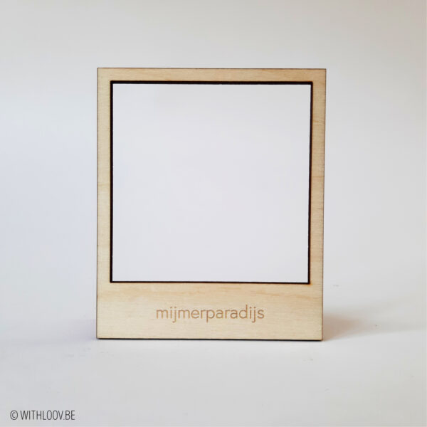 Withloov polaroid magneet mijmerparadijs