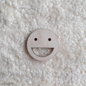 Withloov grote magneet blije smiley